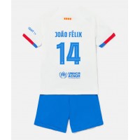Echipament fotbal Barcelona Joao Felix #14 Tricou Deplasare 2023-24 pentru copii maneca scurta (+ Pantaloni scurti)